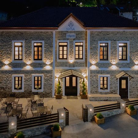 Νysa Hotel Mousthéni Екстериор снимка